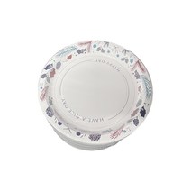 SAM POONG 삼풍 친한경 일회용 종이접시26CM120개, 120개, 1세트