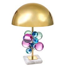 조나단애들러 버블크리스탈 스탠드 테이블램프 호텔, V 유형 순수 구리 테이블램프 41x62CM