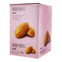해맑음푸드 볶음아몬드 30g*6봉 아몬드, 1