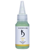 무좀 내성발톱 발톱무좀 KODIES 젤 큐티클 오일 30ML 프로페셔널 네일 영양 트리트먼트 매니큐어 아트 케, 02 Lemon