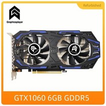 컴퓨터 그래픽 카드 오리지널 칩 GTX1060 6GB 3GB 192BIT 6144MB 비디오 카드 VGA PC 게임용 NVIDIA GTX