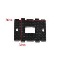 GARTT-450 탄소 섬유 메인 프레임 벨트/토크 튜브 드라이브 Trex 450 PRO 헬리콥터용, [07] CF Center plate