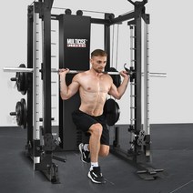 멀티 렉 홈짐 세트 스쿼트랙 하프랙 짐 풀업바 홈트레이닝기구 턱걸이 상업용 갠트리 피트니스 장비 홈 스미스 머신 스쿼트 벤치 프레스 랙 다기능 장비 종합 트레이너, 패키지 위층 패키지 설치