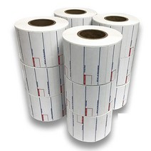 CAS 8010 인쇄 스케일 라벨 58x40mm UPC 롤 당 700 라벨 케이스 당 12롤.