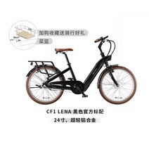 가성비 전기 자전거 배달용 전동 바이크 접이식 미니벨로 산악 트렉 세발 배달 샤오미 삼륜 mtb besv high-end power-assisted electric 리튬 189, 오피셜 스탠다드 블랙, 24인치