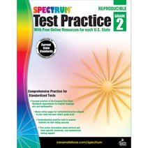 Spectrum Test Practice Grade 2: With Free Online Resources for Each U.S. State