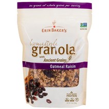 Erin Bakers Granola 에린베이커스 오트밀 레이진 그래놀라 340g 6팩