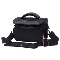 SONY 카메라 가방 FDR-AXP55 AX60 AX45 AX700 AX100E DV촬영 카메라 가방, 소니 업그레이드 수평 가방 라지 + 벨트