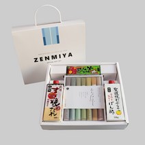 젠미야 스페셜 세트 2호 (스키야키 소스 유자폰즈 무지개소면 수연소면 와사비), 1set
