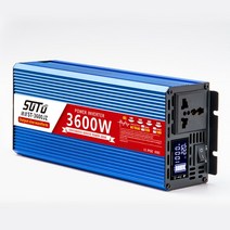 24V인버터 순수 정현파 인버터 12V-220V 1600W 2200W 3000W 4000W DC-AC 전압 변환기 12 220 미니 자동차 전원 공급 장치, [04] 12V3600W 220V