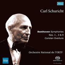 핫트랙스 LUDWIG VAN BEETHOVEN - SYMPHONIES NOS.1 3 & 9 CORIOLAN OVERTURES/ CARL SCHURICHT [SACD HYBRID] [베토벤: 교향곡 1 3 9번 코리올란 서곡 - 칼 슈리히트]