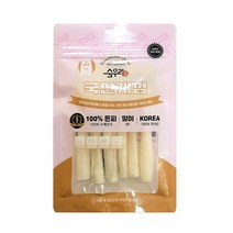 순우리 국산개껌 말이 6p 국산 콜라겐 강아지껌, 단품, 단품, 단품