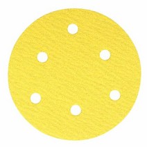 디스크샌드페이퍼 광명연마 디스크샌더 페이퍼 5in 6홀 120방 10, 색상:[색상]본상품