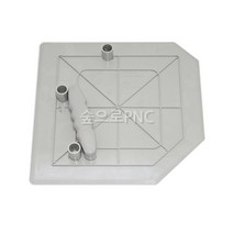 미장용 빠데판 미장판 파레트 흙판 (손잡이 일자형)