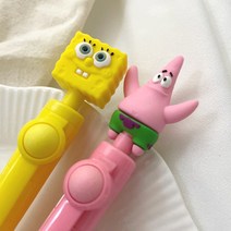 다꾸펜 특이한볼펜 캐릭터펜 신기한 귀여운 볼펜 초등학생 선물 특이한 학용품 0.5mm, 뚱이