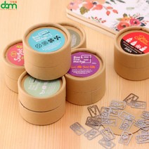 다컴몰 북마커 책갈피 북마크 북클립 금속 북다트 클립 20P, 북마커 20P