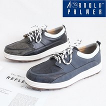 아놀드파마 국산 남성 가죽 골프화 골프 스니커즈 골프화 수제 키높이 운동화 신발 캐디화 스파이크