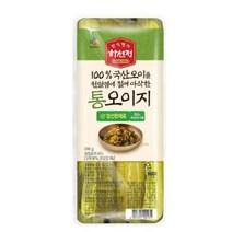 CJ더마켓 반찬 재료 집밥 가정식 탑티어 하선정 통오이지 무절임 쌈무 절임 장아찌 300G, 13개