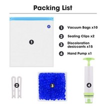 3D프린터 레진 필라멘트ESUN-3D 인쇄 보관 건조기 가방 키트 실크 PLA PETG TPU 필라멘트 밀폐형 진공 유지, eVacuum Kit_CN