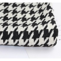 퀼트가게대폭 울 혼방 하운드체크 천 원단