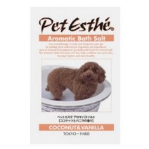 펫에스테 아로마틱 배스솔트 입욕제 (애견용), 15g, 1개, (코코넛&바닐라)15g