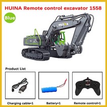 RC몬스터트럭 RC카 트럭 원격 제어 무선 자동차 중장비 스케일 장난감, 8.분홍색