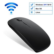 초소형 무선 마우스 컴퓨터 블루투스 마우스 자동 충전식 인체 공학적 usb pc 노트북 raton 게임 inalambrico 마우스, wuxian-balck