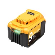 Powtree-18V/20V 9000mAh 배터리 전동 공구 배터리 교체용 DeWalt DCB181 DCB182 DCB200 DCD780 DCD785 DC, [01] 1 Pack
