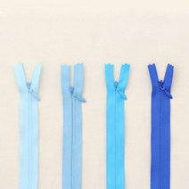 소잉데일리 콘실지퍼 바지지퍼 청바지지퍼 모음전_ 15cm~100cm 160여종, 26 베이비스카이, 9. 콘실지퍼_60cm(26~50)