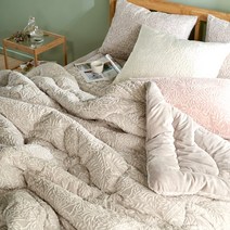 무이비엔 마르티 5mm 착번아웃 극세사 차렵이불