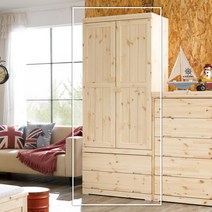 모렌 레드파인 원목 800 장롱