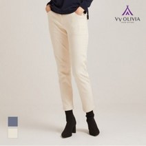 올리비아로렌 우븐 일자핏 팬츠 VVCDLWWA171 NC창원점