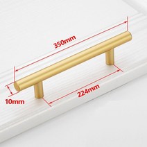 터닝도어 손잡이 방문 문고리 잠금핀 폴딩 히든 도어 옛날 가구 검은 황금 찬장 핸들 닦았 스테인레스 스틸 주방 캐비닛 서랍 당겨 하드웨어 바 핸들, 골드 224mm