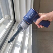 머레이 무선 핸드형 미니 청소기 창틀 문틀 원룸 차량용 틈새 에어건 청소기 HK-7030, 블루 1개