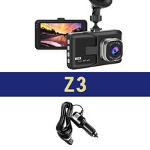 카플레이 모니터 무선 카링킷 자동차 DVR 대시캠 비디오 레코더 카메라 등록기 3인치 풀 HD 1080P 주차 캠, 01 Z3_02 16G