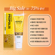 프리미엄 브라질 프로폴리스 치약 180g x 5개/ 잇몸치약/시린이 치약/ 입냄새제거/치약 추천/불소 치약/ 미백치약/개운하고 성분좋은 치약/ 상쾌하고 깔끔한 치약 추천