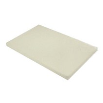 라텍스 메모리폼 베개 높이 조절 패드 쿠션 충전 베개솜 매트, 50x30x2cm 일반 스폰지