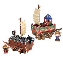 거북선과 판옥선 입체퍼즐 만들기, 상세페이지 참조