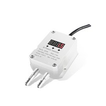 아날로그 차압계 LED 디스플레이 공기 차압 트랜스미터 가스 음압 고압 및 저압 센서 마이크로, 09 0-300Pa
