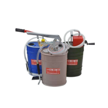 액체 집진기 오염물 폐수 전자동 싸이클론 청소기, 수동오일필러/카키