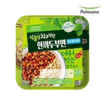 풀무원 식물성지구식단 한끼두부면 중화풍볶음면 220g, 없음