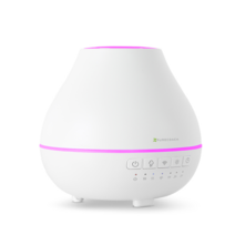 스마트 무드등 LED 가습기 간편한 상부급수 Wi-Fi 스마트폰 연결 관리 저소음 분무량 조절, 단일모델