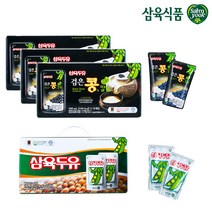 [단독구성] 삼육두유 검은콩 칼슘 두유 파우치 x 80팩 / 프로틴 단백질 식이섬유 11g x 24팩, 선택1. 삼육 + 검은콩칼슘 80팩