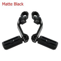 3발킥보드 바이크 오토바이 1 1/4 quot32mm 발 받침대는 긴 각진 고속도로 엔진 가드 할리 일렉트라 글라이드로드 글라이드, [02] E