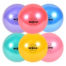 학원 체육교재 리듬체조 공 130mm 곤봉 막대 줄 후프, 블루