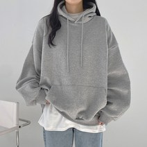 [자체제작] 초기획 14color 오버핏 특양면 남녀공용 무지 후드티]국민무지후드티