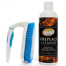 퀵앤브라이트 Quick N Brite Fireplace Cleaner 퀵 앤 브라이트 파이어플레이스 클리너 16fl oz(472ml), 1개