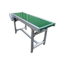 미니 컨베이어 벨트 소형 화물 이송 콘베어 작업대, 평행 단면 길이 300cm 300