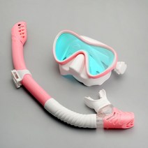 스노쿨링마스크 성인 프리다이빙 장비 고글 스노클링 세트 수영 마스크 잠수경 스킨스쿠버, A 풀화이트