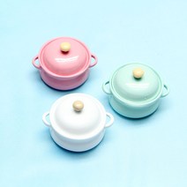 미니어쳐장식/주방용품/세라믹양수냄비/선택, _11110_분홍